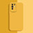Silikon Hülle Handyhülle Ultra Dünn Flexible Schutzhülle 360 Grad Ganzkörper Tasche S01 für Oppo F19 Pro+ Plus 5G Gelb