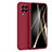 Silikon Hülle Handyhülle Ultra Dünn Flexible Schutzhülle 360 Grad Ganzkörper Tasche S01 für Samsung Galaxy F22 4G Rot