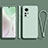 Silikon Hülle Handyhülle Ultra Dünn Flexible Schutzhülle 360 Grad Ganzkörper Tasche S01 für Xiaomi Mi 12 5G Minzgrün