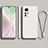 Silikon Hülle Handyhülle Ultra Dünn Flexible Schutzhülle 360 Grad Ganzkörper Tasche S01 für Xiaomi Mi 12 5G Weiß