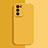 Silikon Hülle Handyhülle Ultra Dünn Flexible Schutzhülle 360 Grad Ganzkörper Tasche S02 für Oppo A53s 5G Gelb