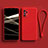 Silikon Hülle Handyhülle Ultra Dünn Flexible Schutzhülle 360 Grad Ganzkörper Tasche S02 für Samsung Galaxy A33 5G Rot