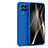 Silikon Hülle Handyhülle Ultra Dünn Flexible Schutzhülle 360 Grad Ganzkörper Tasche S02 für Samsung Galaxy M62 4G Blau