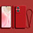 Silikon Hülle Handyhülle Ultra Dünn Flexible Schutzhülle 360 Grad Ganzkörper Tasche S03 für Oppo Reno7 Z 5G Rot