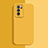 Silikon Hülle Handyhülle Ultra Dünn Flexible Schutzhülle 360 Grad Ganzkörper Tasche S04 für Oppo Reno6 5G Gelb