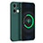 Silikon Hülle Handyhülle Ultra Dünn Flexible Schutzhülle 360 Grad Ganzkörper Tasche S04 für Oppo Reno9 Pro 5G Nachtgrün