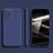 Silikon Hülle Handyhülle Ultra Dünn Flexible Schutzhülle 360 Grad Ganzkörper Tasche S04 für Samsung Galaxy A23 4G Blau