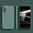 Silikon Hülle Handyhülle Ultra Dünn Flexible Schutzhülle 360 Grad Ganzkörper Tasche S04 für Samsung Galaxy A23 4G Nachtgrün