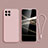 Silikon Hülle Handyhülle Ultra Dünn Flexible Schutzhülle 360 Grad Ganzkörper Tasche S04 für Samsung Galaxy M12 Rosa