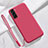 Silikon Hülle Handyhülle Ultra Dünn Flexible Schutzhülle 360 Grad Ganzkörper Tasche S05 für Samsung Galaxy S21 FE 5G Rot