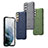Silikon Hülle Handyhülle Ultra Dünn Flexible Schutzhülle 360 Grad Ganzkörper Tasche S06 für Samsung Galaxy S21 FE 5G