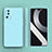 Silikon Hülle Handyhülle Ultra Dünn Flexible Schutzhülle 360 Grad Ganzkörper Tasche YK1 für Xiaomi Mi 12 Lite NE 5G Hellblau