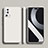 Silikon Hülle Handyhülle Ultra Dünn Flexible Schutzhülle 360 Grad Ganzkörper Tasche YK1 für Xiaomi Mi 12 Lite NE 5G Weiß