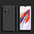 Silikon Hülle Handyhülle Ultra Dünn Flexible Schutzhülle 360 Grad Ganzkörper Tasche YK1 für Xiaomi Redmi 12C 4G Schwarz
