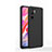 Silikon Hülle Handyhülle Ultra Dünn Flexible Schutzhülle 360 Grad Ganzkörper Tasche YK1 für Xiaomi Redmi Note 10 5G Schwarz