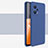 Silikon Hülle Handyhülle Ultra Dünn Flexible Schutzhülle 360 Grad Ganzkörper Tasche YK1 für Xiaomi Redmi Note 12 Pro+ Plus 5G Blau