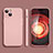 Silikon Hülle Handyhülle Ultra Dünn Flexible Schutzhülle 360 Grad Ganzkörper Tasche YK2 für Apple iPhone 13 Rosa