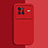 Silikon Hülle Handyhülle Ultra Dünn Flexible Schutzhülle 360 Grad Ganzkörper Tasche YK2 für Vivo X80 5G Rot