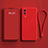 Silikon Hülle Handyhülle Ultra Dünn Flexible Schutzhülle 360 Grad Ganzkörper Tasche YK2 für Vivo Y53s t2 Rot