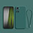 Silikon Hülle Handyhülle Ultra Dünn Flexible Schutzhülle 360 Grad Ganzkörper Tasche YK2 für Xiaomi Poco M4 Pro 5G Nachtgrün