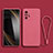 Silikon Hülle Handyhülle Ultra Dünn Flexible Schutzhülle 360 Grad Ganzkörper Tasche YK2 für Xiaomi Poco M5S Pink