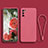 Silikon Hülle Handyhülle Ultra Dünn Flexible Schutzhülle 360 Grad Ganzkörper Tasche YK2 für Xiaomi Redmi Note 10 5G Pink