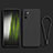 Silikon Hülle Handyhülle Ultra Dünn Flexible Schutzhülle 360 Grad Ganzkörper Tasche YK2 für Xiaomi Redmi Note 10 5G Schwarz