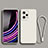 Silikon Hülle Handyhülle Ultra Dünn Flexible Schutzhülle 360 Grad Ganzkörper Tasche YK2 für Xiaomi Redmi Note 12 Explorer Weiß
