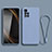 Silikon Hülle Handyhülle Ultra Dünn Flexible Schutzhülle 360 Grad Ganzkörper Tasche YK3 für Xiaomi Poco X4 NFC Lavendel Grau