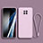 Silikon Hülle Handyhülle Ultra Dünn Flexible Schutzhülle 360 Grad Ganzkörper Tasche YK4 für Xiaomi Mi 10T Lite 5G Helles Lila