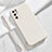 Silikon Hülle Handyhülle Ultra Dünn Flexible Schutzhülle 360 Grad Ganzkörper Tasche YK4 für Xiaomi Redmi Note 10T 5G Weiß