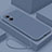 Silikon Hülle Handyhülle Ultra Dünn Flexible Schutzhülle 360 Grad Ganzkörper Tasche YK4 für Xiaomi Redmi Note 11R 5G Lavendel Grau