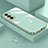 Silikon Hülle Handyhülle Ultra Dünn Flexible Schutzhülle Tasche M01 für Samsung Galaxy S21 FE 5G Grün