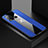 Silikon Hülle Handyhülle Ultra Dünn Flexible Schutzhülle Tasche S03 für Vivo Y50 Blau