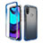 Silikon Hülle Handyhülle Ultra Dünn Flexible Schutzhülle Tasche Transparent Vorder und Rückseite 360 Grad Ganzkörper Farbverlauf für Motorola Moto E20