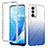Silikon Hülle Handyhülle Ultra Dünn Flexible Schutzhülle Tasche Transparent Vorder und Rückseite 360 Grad Ganzkörper Farbverlauf für Oppo A93 5G