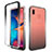 Silikon Hülle Handyhülle Ultra Dünn Flexible Schutzhülle Tasche Transparent Vorder und Rückseite 360 Grad Ganzkörper Farbverlauf für Samsung Galaxy A20 Dunkelgrau