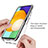 Silikon Hülle Handyhülle Ultra Dünn Flexible Schutzhülle Tasche Transparent Vorder und Rückseite 360 Grad Ganzkörper Farbverlauf für Samsung Galaxy A22 5G