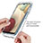 Silikon Hülle Handyhülle Ultra Dünn Flexible Schutzhülle Tasche Transparent Vorder und Rückseite 360 Grad Ganzkörper Farbverlauf für Samsung Galaxy F12
