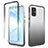 Silikon Hülle Handyhülle Ultra Dünn Flexible Schutzhülle Tasche Transparent Vorder und Rückseite 360 Grad Ganzkörper Farbverlauf für Samsung Galaxy S20 Plus Dunkelgrau