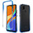 Silikon Hülle Handyhülle Ultra Dünn Flexible Schutzhülle Tasche Transparent Vorder und Rückseite 360 Grad Ganzkörper Farbverlauf für Xiaomi POCO C31 Dunkelgrau