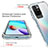 Silikon Hülle Handyhülle Ultra Dünn Flexible Schutzhülle Tasche Transparent Vorder und Rückseite 360 Grad Ganzkörper Farbverlauf für Xiaomi Redmi Note 11 4G (2021)