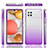Silikon Hülle Handyhülle Ultra Dünn Flexible Schutzhülle Tasche Transparent Vorder und Rückseite 360 Grad Ganzkörper Farbverlauf JX1 für Samsung Galaxy A42 5G