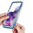 Silikon Hülle Handyhülle Ultra Dünn Flexible Schutzhülle Tasche Transparent Vorder und Rückseite 360 Grad Ganzkörper Farbverlauf JX1 für Samsung Galaxy S20