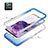 Silikon Hülle Handyhülle Ultra Dünn Flexible Schutzhülle Tasche Transparent Vorder und Rückseite 360 Grad Ganzkörper Farbverlauf JX1 für Samsung Galaxy S20 Plus