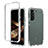 Silikon Hülle Handyhülle Ultra Dünn Flexible Schutzhülle Tasche Transparent Vorder und Rückseite 360 Grad Ganzkörper Farbverlauf M01 für Samsung Galaxy S24 5G Klar