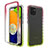 Silikon Hülle Handyhülle Ultra Dünn Flexible Schutzhülle Tasche Transparent Vorder und Rückseite 360 Grad Ganzkörper Farbverlauf ZJ1 für Samsung Galaxy A03 Bunt