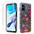 Silikon Hülle Handyhülle Ultra Dünn Flexible Schutzhülle Tasche Transparent Vorder und Rückseite 360 Grad Ganzkörper für Motorola Moto G 5G (2023) Rot