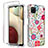 Silikon Hülle Handyhülle Ultra Dünn Flexible Schutzhülle Tasche Transparent Vorder und Rückseite 360 Grad Ganzkörper für Samsung Galaxy A12 5G Rot