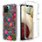 Silikon Hülle Handyhülle Ultra Dünn Flexible Schutzhülle Tasche Transparent Vorder und Rückseite 360 Grad Ganzkörper für Samsung Galaxy A12 Nacho